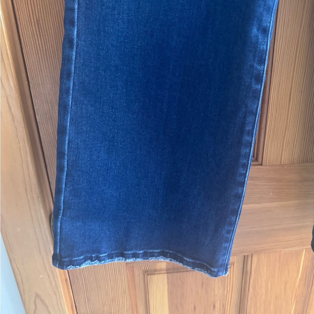 Just Black Denim the Patch Pocket wide Leg Medium Blue Wide-Leg Women's Jeans 28 - Picture 11 of 15